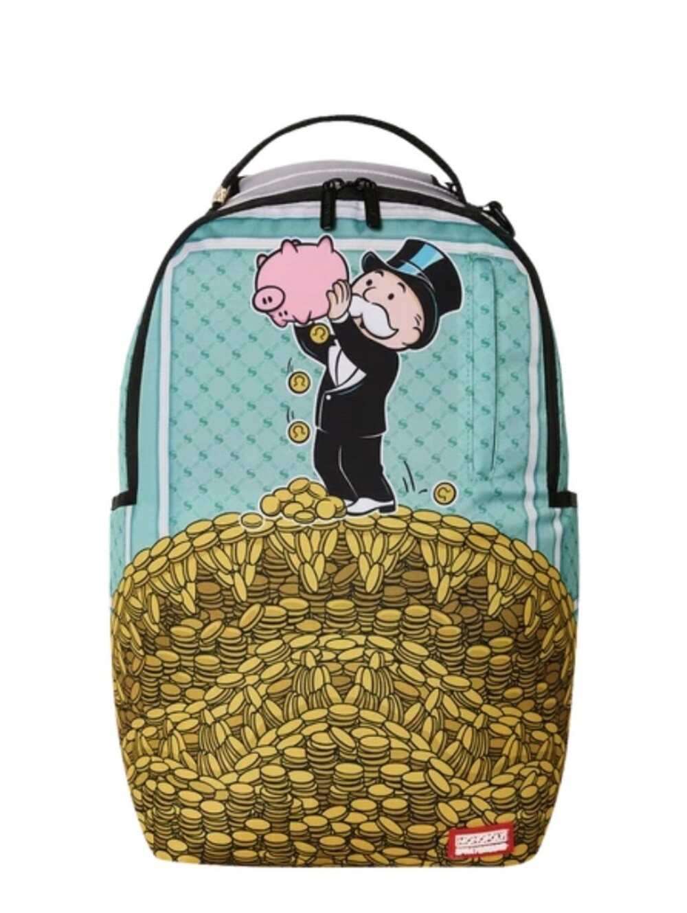 Sprayground Monopoly Make Sure It's All There Backpack